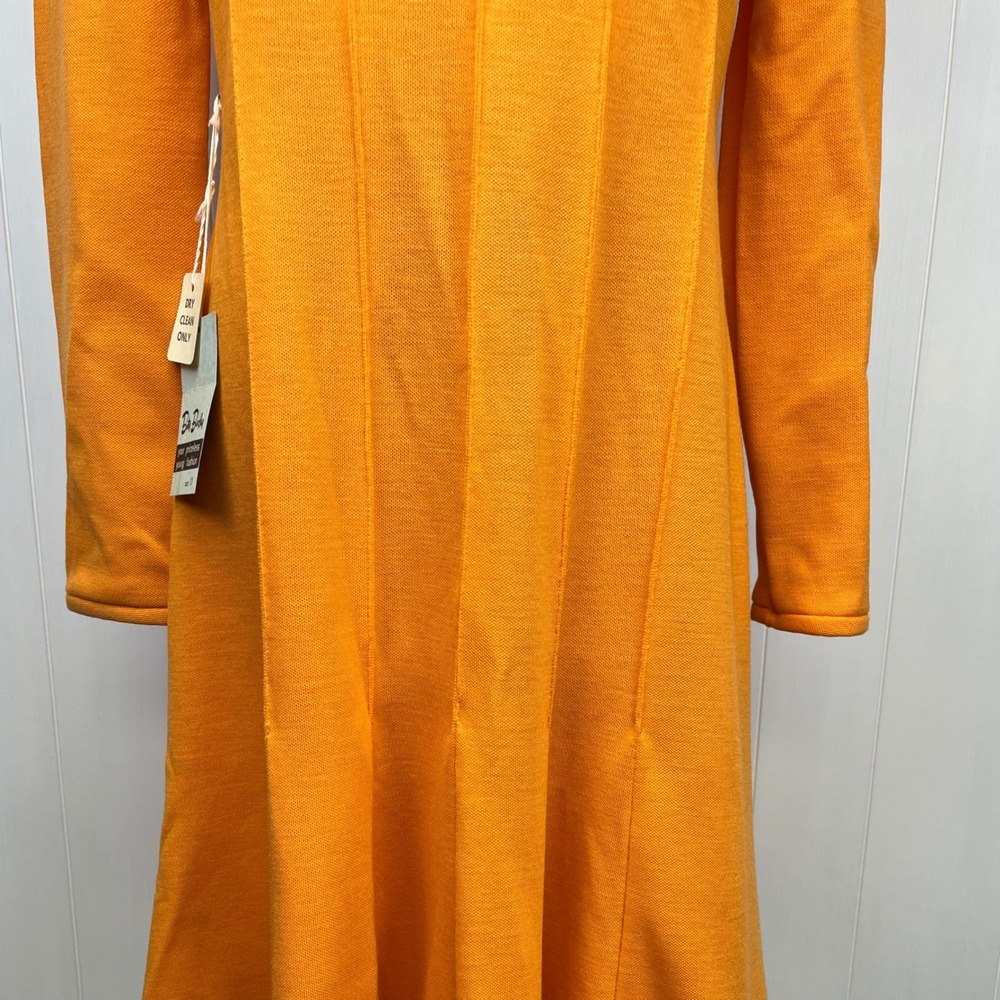 Vintage Betty Barclay Wool Knit Dress‎ Size 13 Made in USA Dead Stock with Tags - Picture 5 of 14